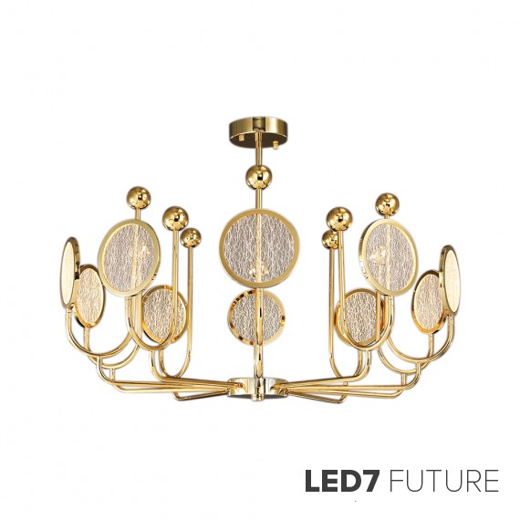 Loft Industry Modern - Volna Chandelier
